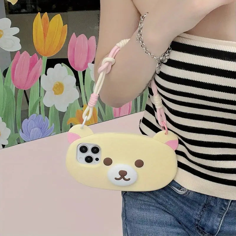 Cutie Bear iPhone Silicon case