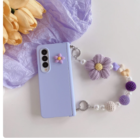 Premium Lavender Chain z fold Case