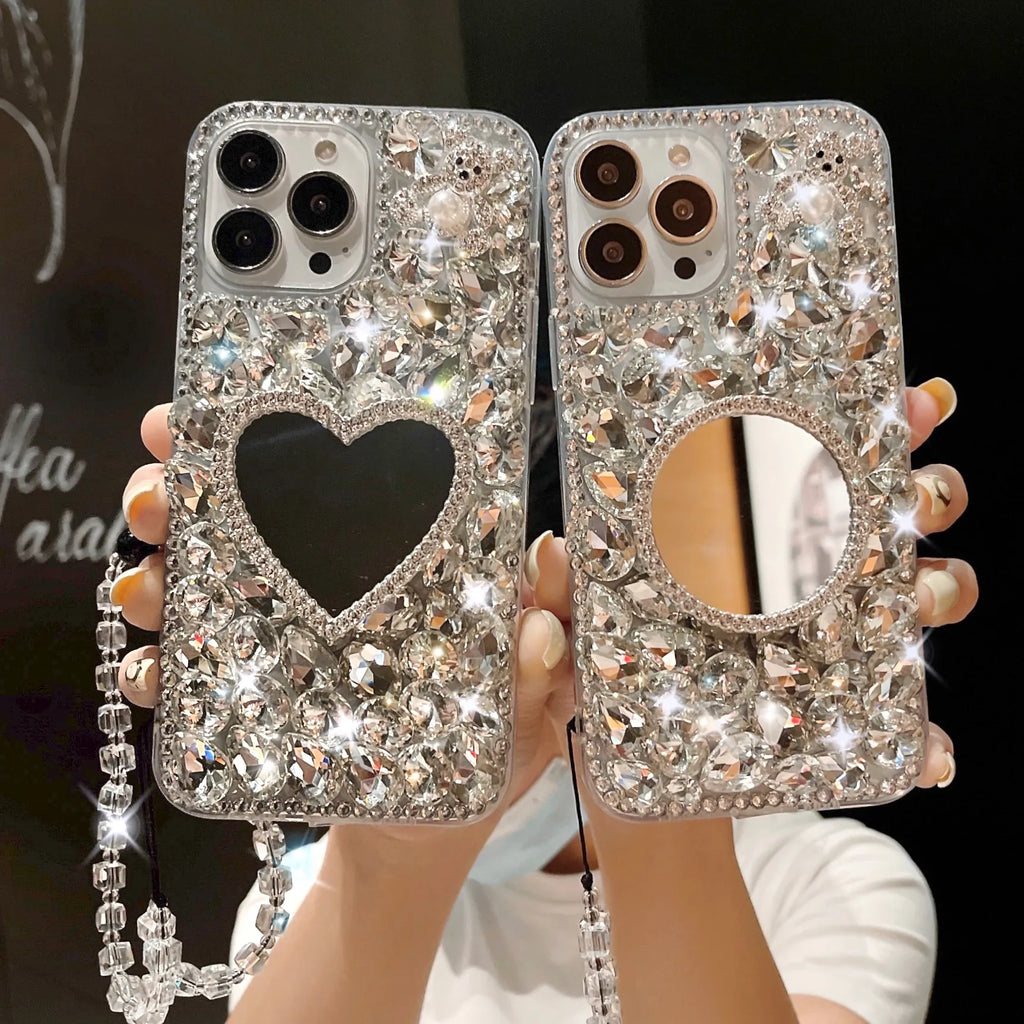 Studded Mirror Case