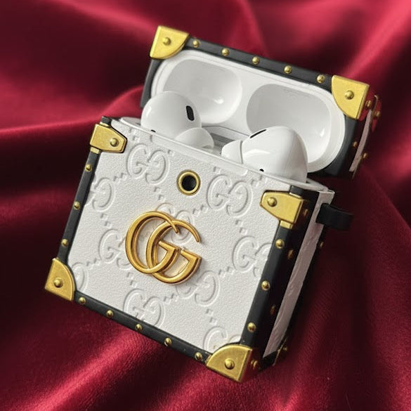 Guci Leather AIirPods case
