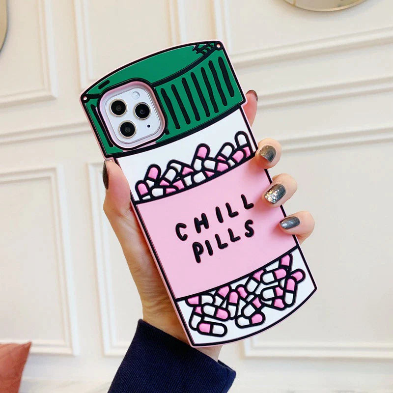 Chill Pill iPhone Silicon Case