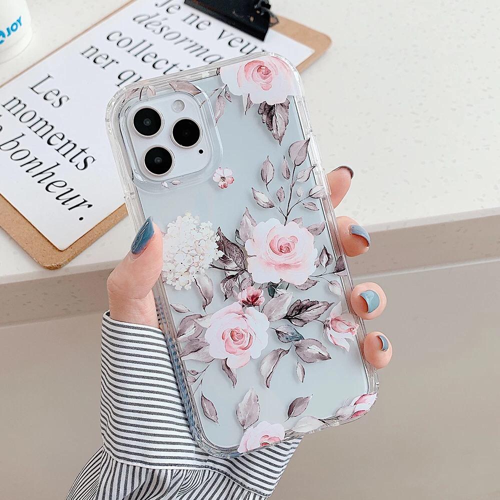 Luxury Tropical Transparent Case