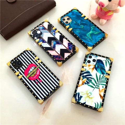 Luxury Square Phone Case samsung