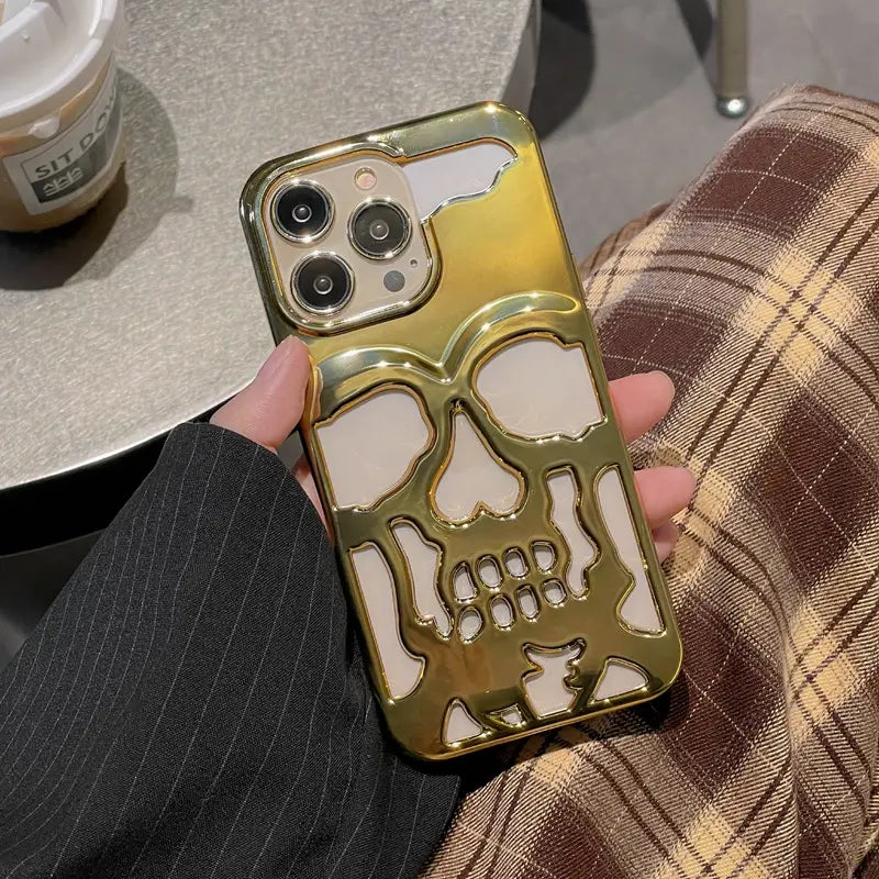 Skeleton Skull iPhone Case