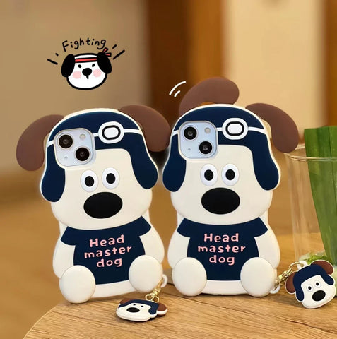 Head Dog Silicon Samsung Case