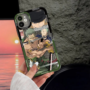 Luffy Zoro Boy Soft iPhone Case