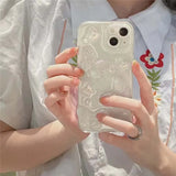 Transparent Butterfly iPhone Case