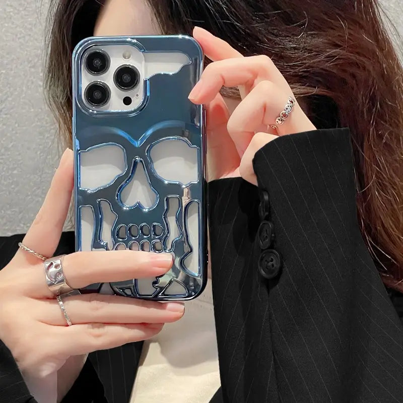 Skeleton Skull iPhone Case