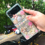 Premium Pearl Rose Case