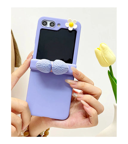 Premium Floral Bow Case