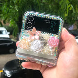 Premium Pearl Rose Case