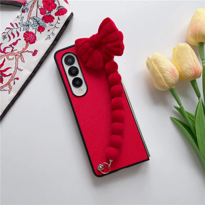 Premium Love Red Chain Case