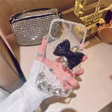 Crystal Bow iPhone Studded Case