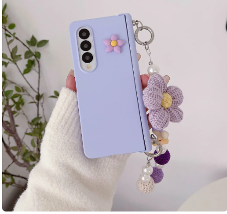 Premium Lavender Chain z fold Case