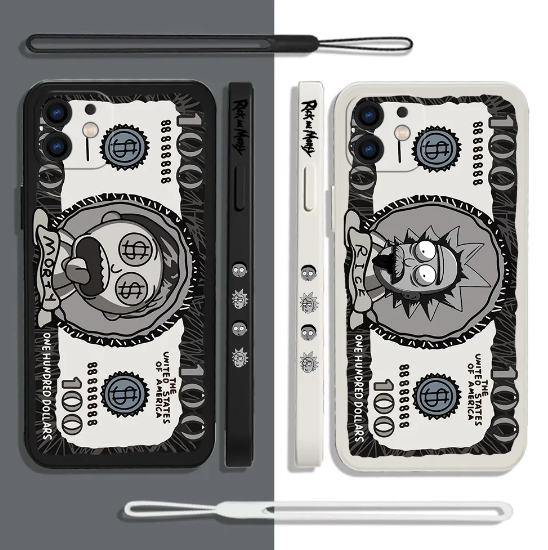 Ricks And Morties Dollar iPhone Case