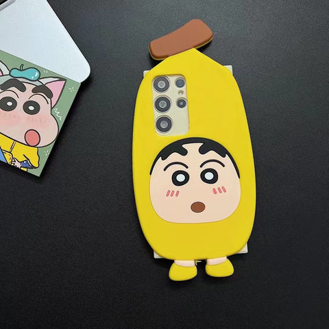 Little Shinchan Silicon Samsung Case