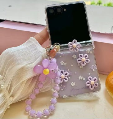 Lavender Daisy Dream Flip case