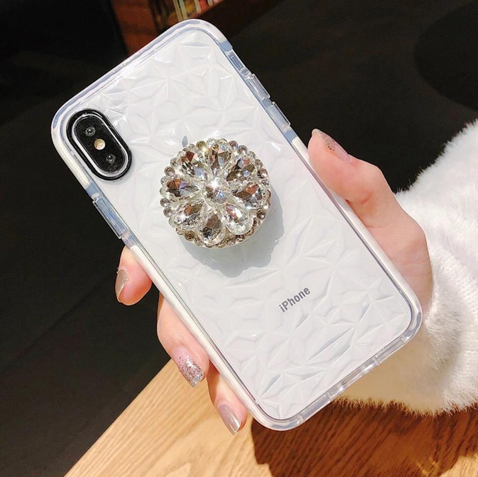 Luxury Crystal 3D Transparent Case