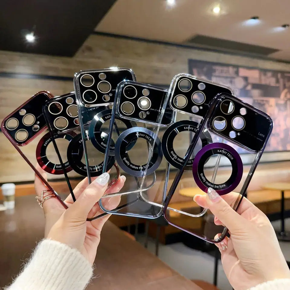 Plating Transparent Acrylic  Case