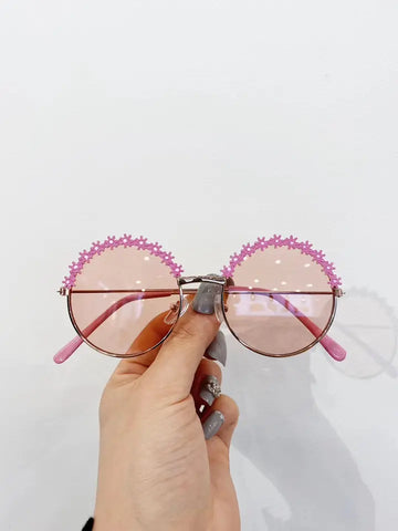 Premium floral kids sunglasses