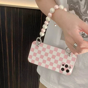 Luxury Queen Checkmate Pearl Case