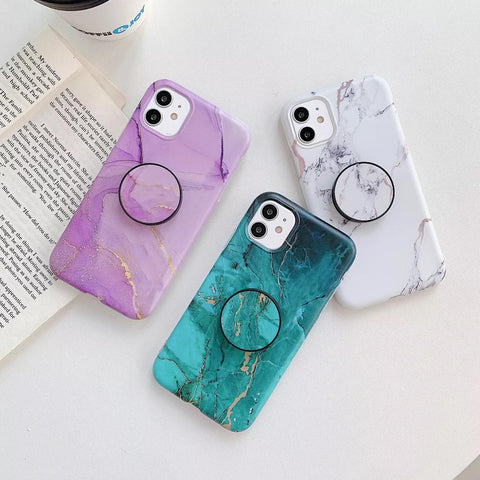 Premium Soft Marble iPhone Case