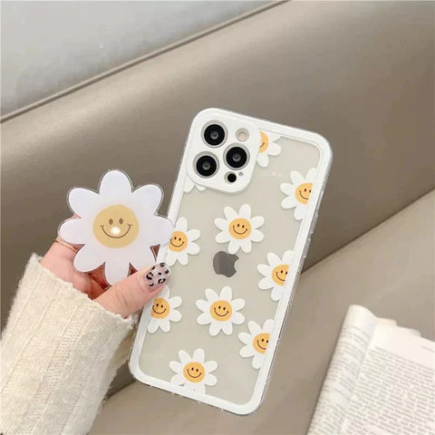 Combo Premium Sun Smiley  Case With Airpods Case