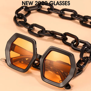 Luxury Sunglasses With Chain