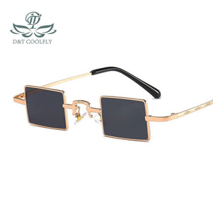 Luxury Black Square Sunglasses