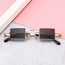 Luxury Black Square Sunglasses