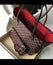 Luxury Neverful Check Brown Tote