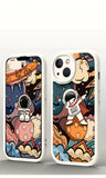 Premium Astronaut iPhone Case