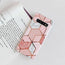 Combo Geometric Phone Case for Samsung with airpods case