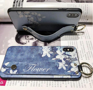 LUXURY FLORAL WRISTBAND CASE