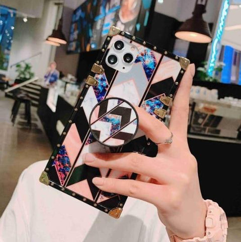 Luxury Square Phone Case Samsung