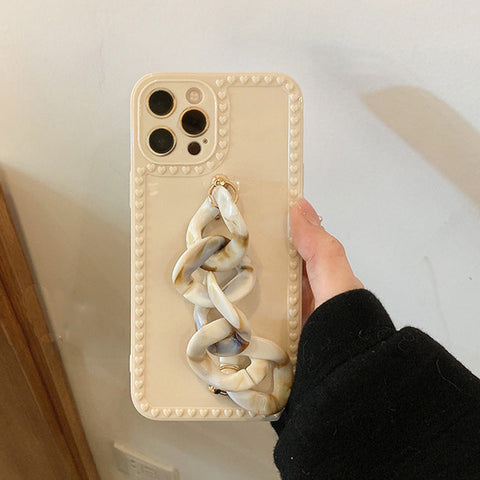 Luxury Off-White Chain Link Case