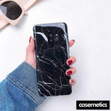 Bling Marble Samsung Case (Limited Edition) Black / For Galaxy S10