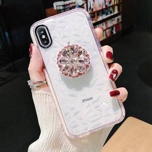 Luxury Crystal 3D Transparent Case