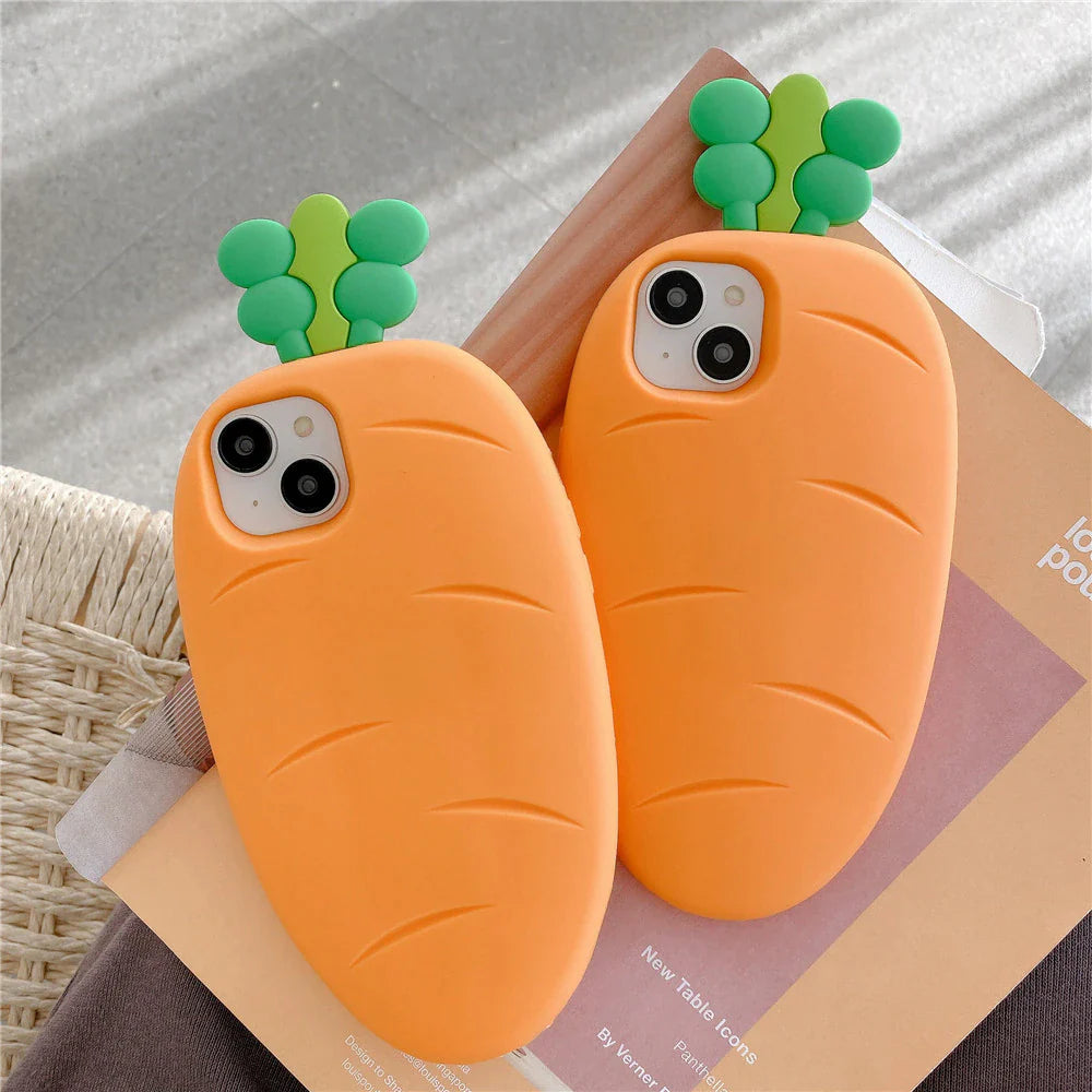 Carrot iPhone Silicon Case