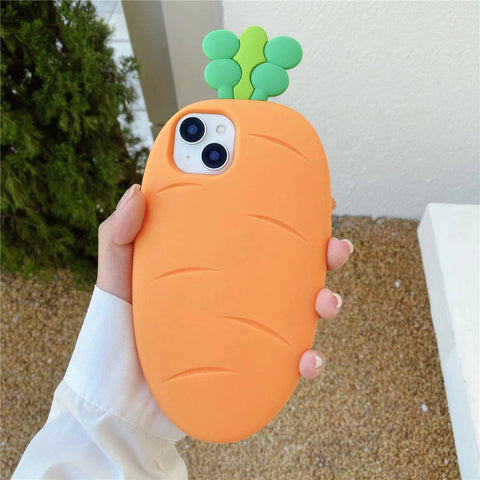 Luxury Carrot Silicon Case