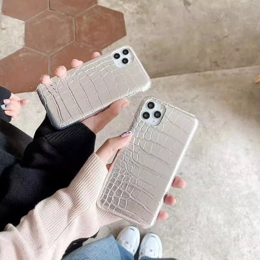 Premium Croco Texture Case