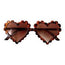 Premium Heart Leopard kids sunglasses