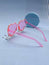 Heart Lens Rimless Fashion sunglasses