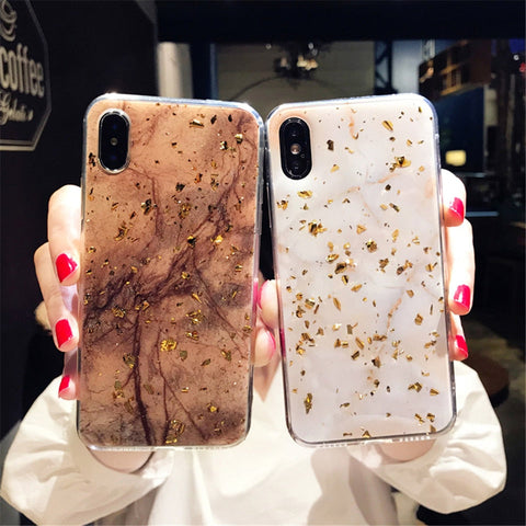 Luxury Bling Marble Phone Case