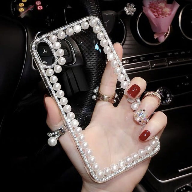 Luxury Glitter Pearl Case