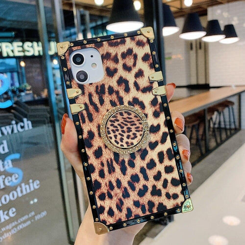 Premium Brown Leopard case Samsung